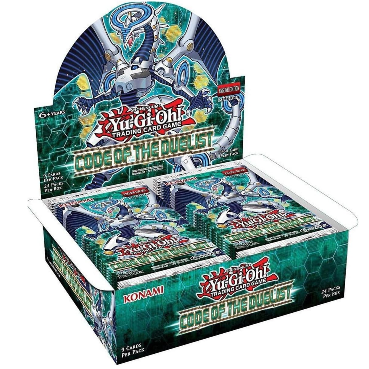 Yu-Gi-Oh! Code of the Duelist COTD Booster-Display 1. Auflage (Englisch)