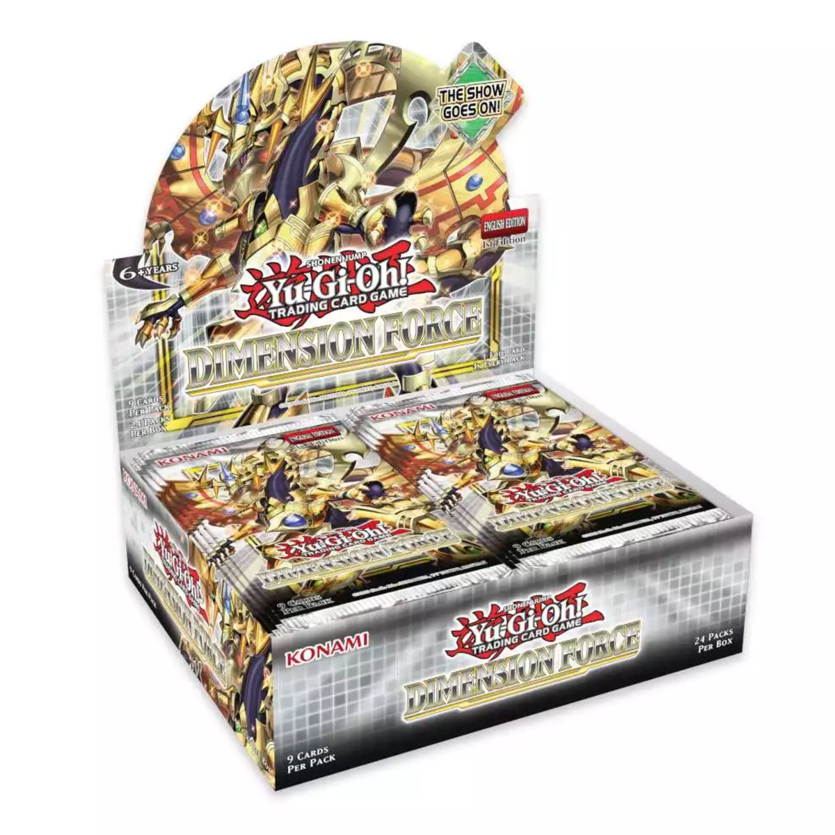 Yu-Gi-Oh! Dimension Force DIFO Display 1. Auflage (Englisch)