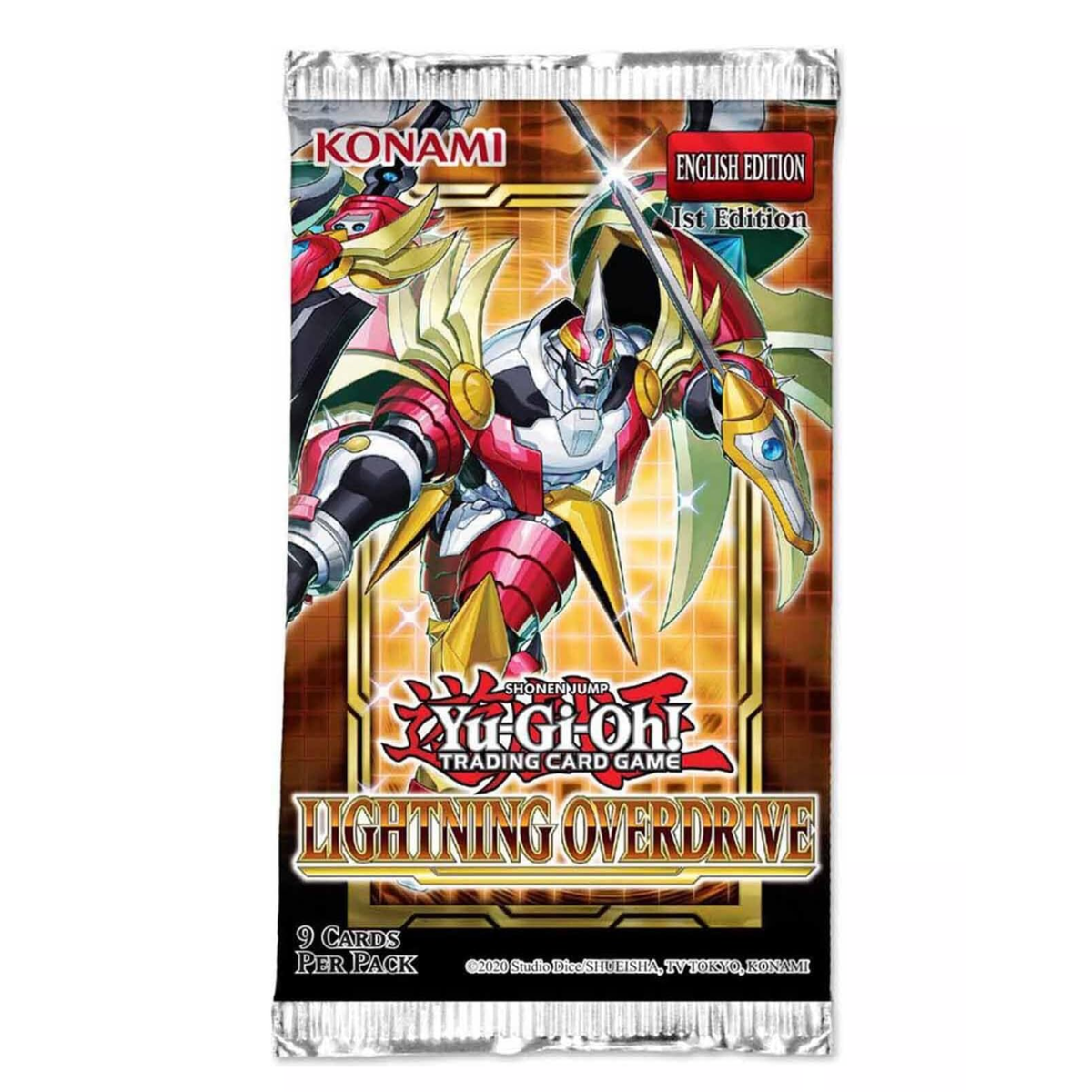 Yu-Gi-Oh! Lightning Overdrive LIOV Booster 1. Edition (Englisch)