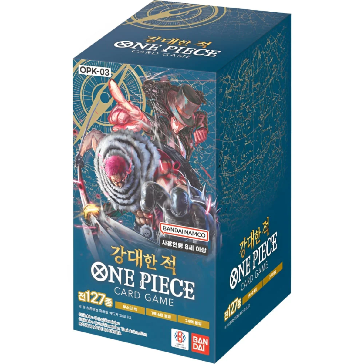 One Piece OP03 Pillars of Strength - Booster Box Display (KR)
