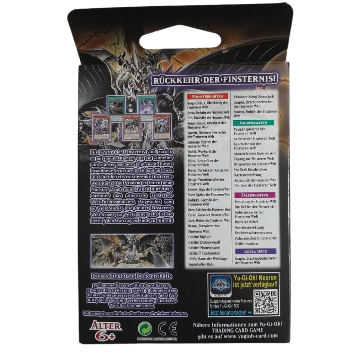 Yu-Gi-Oh! Structure Deck: Dark World SR13 (Deutsch)