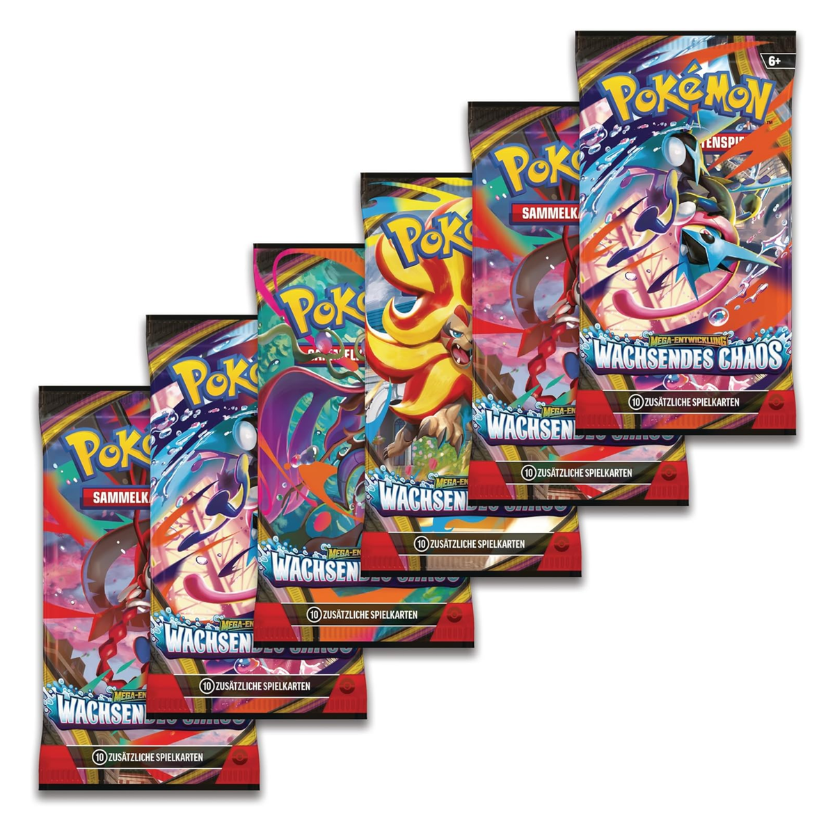 Mega-Entwicklung - Wachsendes Chaos: Booster Bundle (DE)