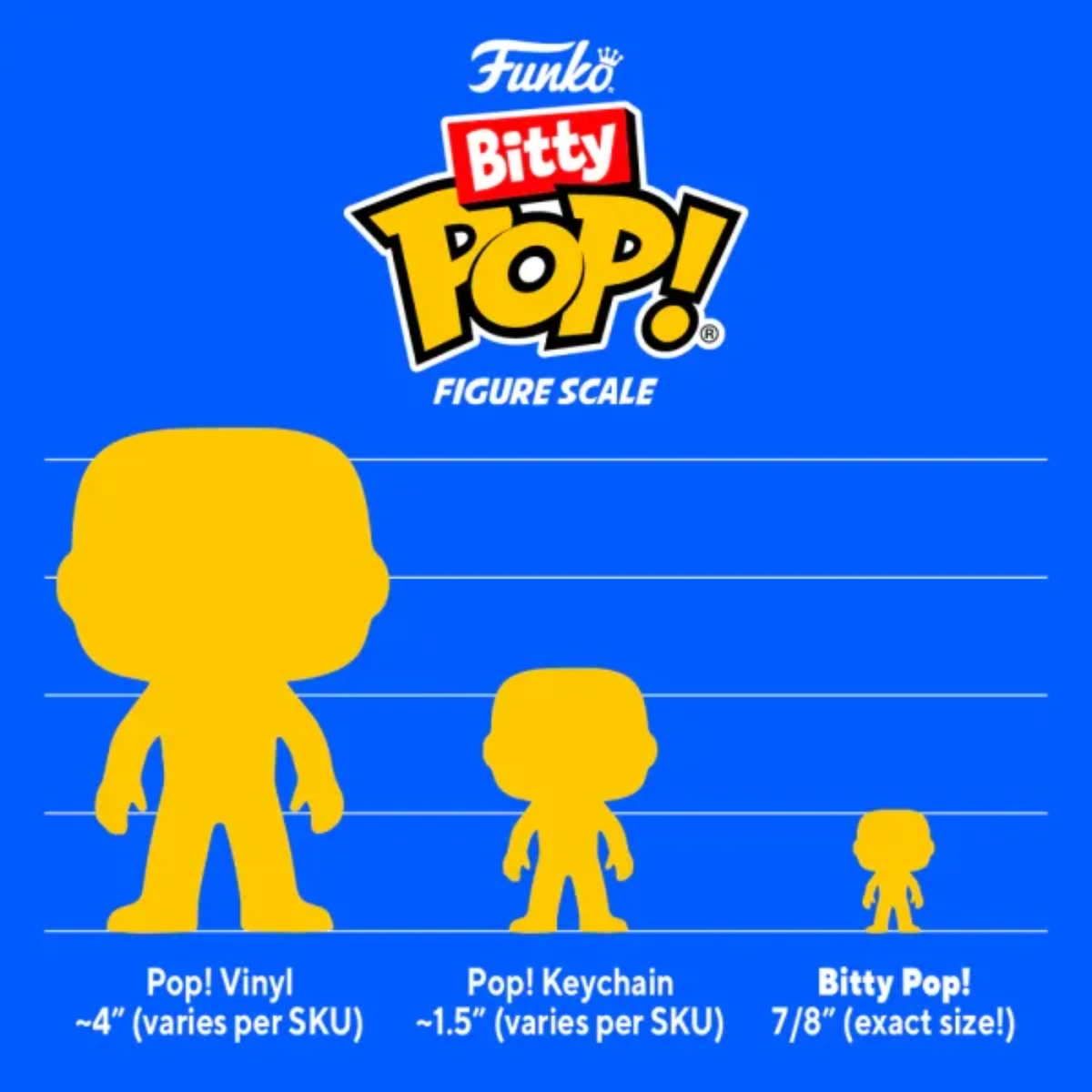 Funko Bitty POP! One Piece 4er Pack - Series 1