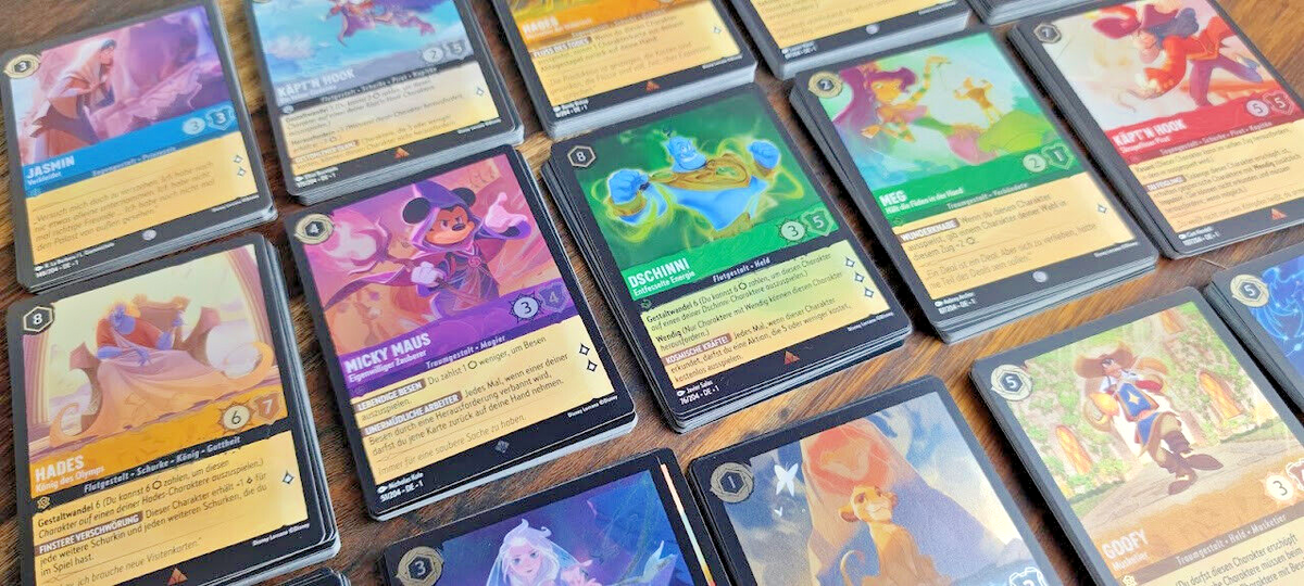 25x Lorcana Karten Disney TCG Sammlung 1x FOIL/HOLO Deutsch DE Das erste Kapitel