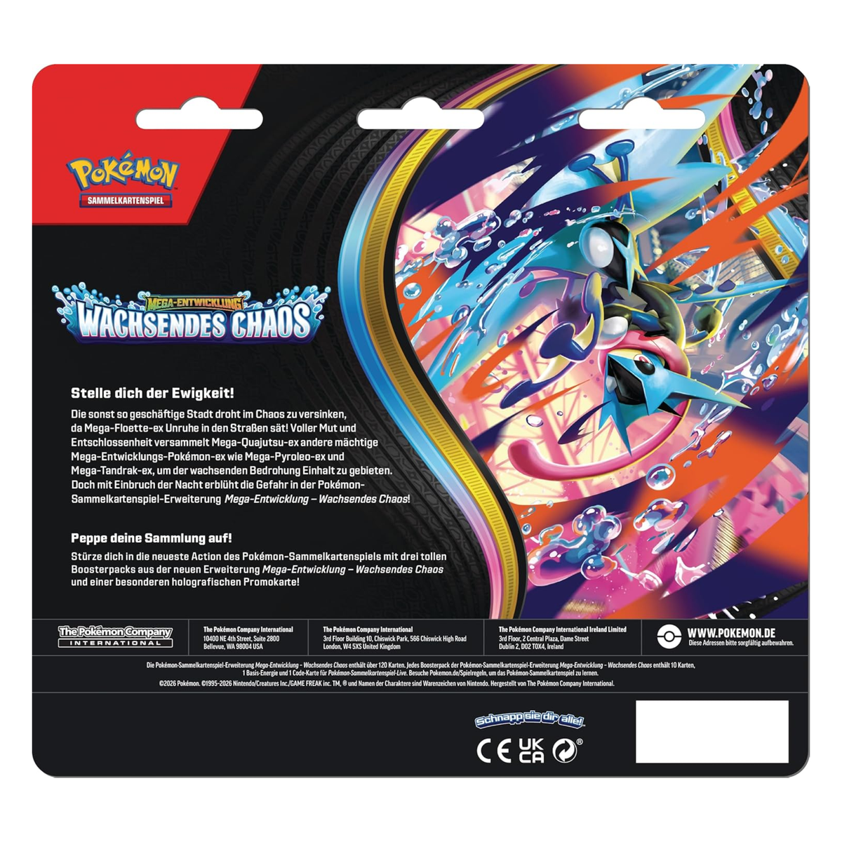 Mega-Entwicklung - Wachsendes Chaos: 3er Blister (DE)