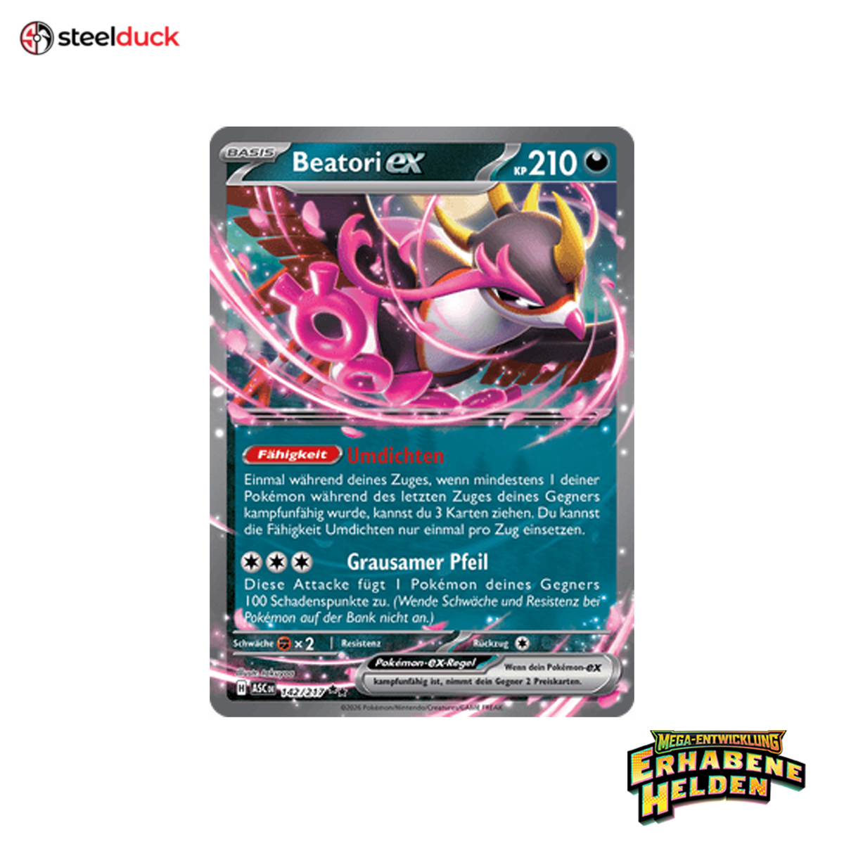 Beatori ex (142/217) Erhabene Helden - Double Rare