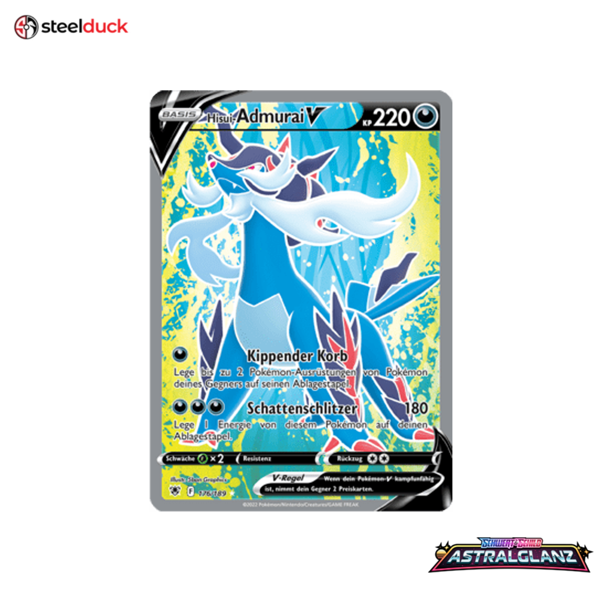Hisui-Admurai V (176/189) Astralglanz - Ultra Rare