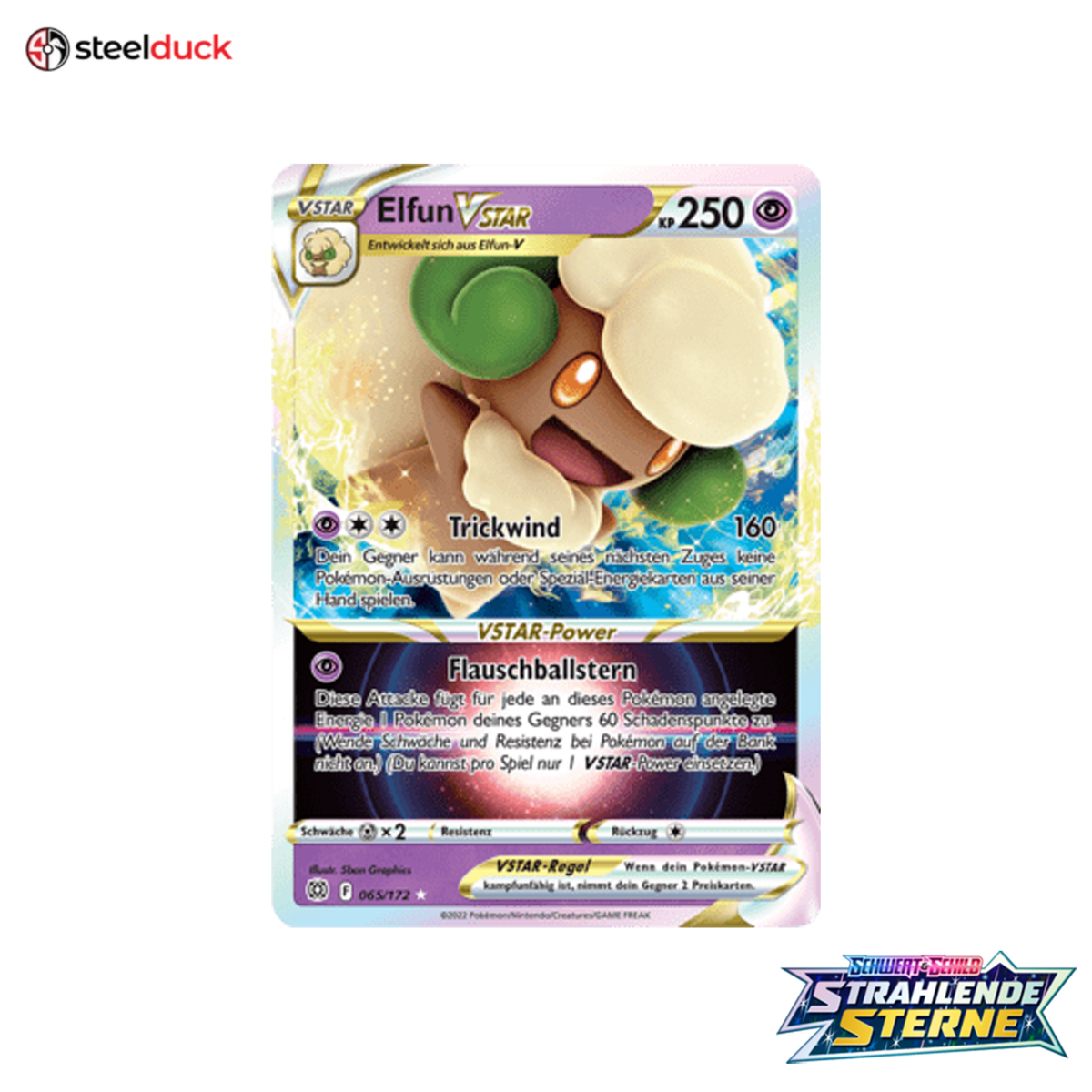 Elfun VSTAR (065/172) Strahlende Sterne - Holo Rare VSTAR