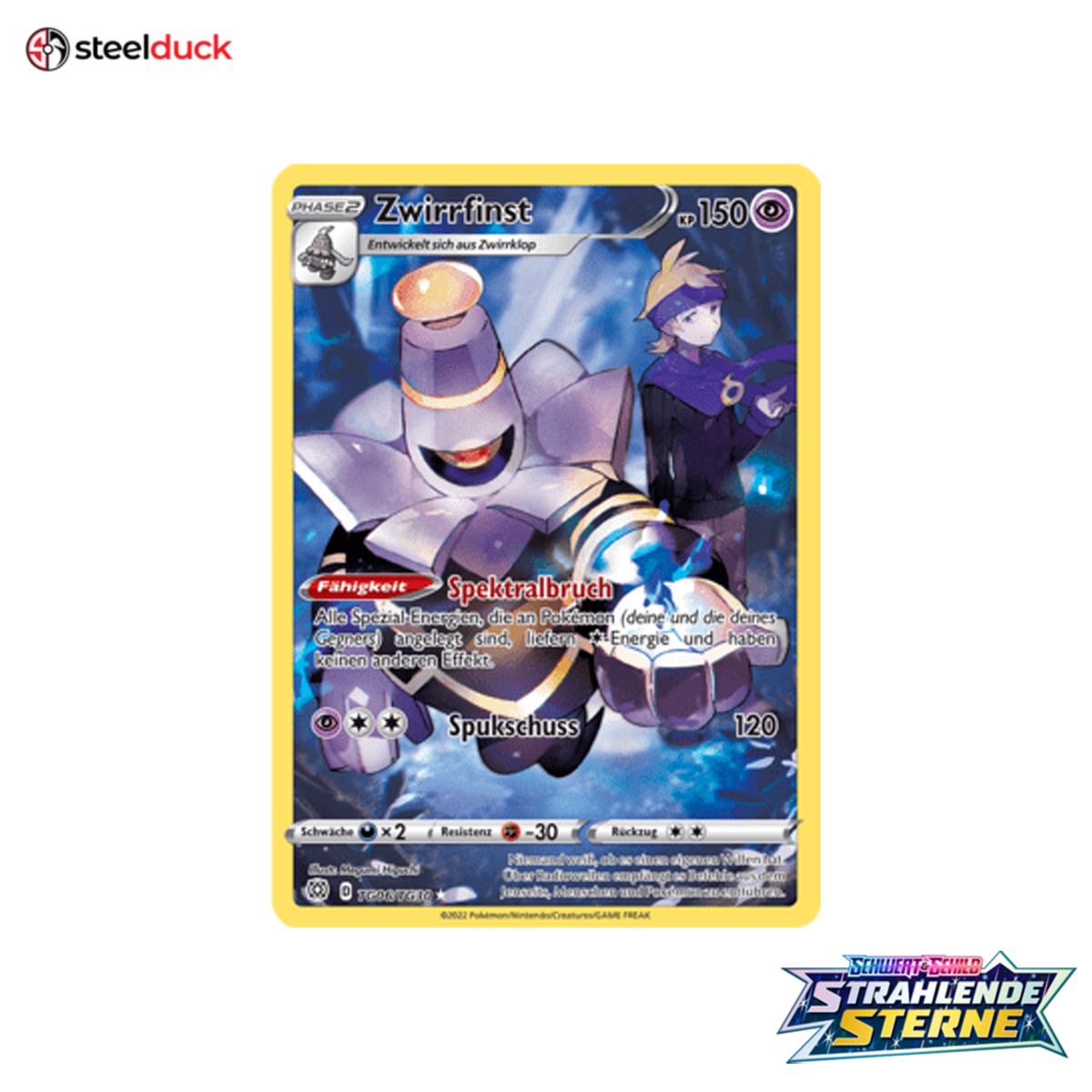 Zwirrfinst (TG06/TG30) Strahlende Sterne - Trainer Gallery Holo Rare