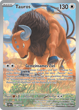 Tauros (096/086) Wachsendes Chaos - Illustration Rare