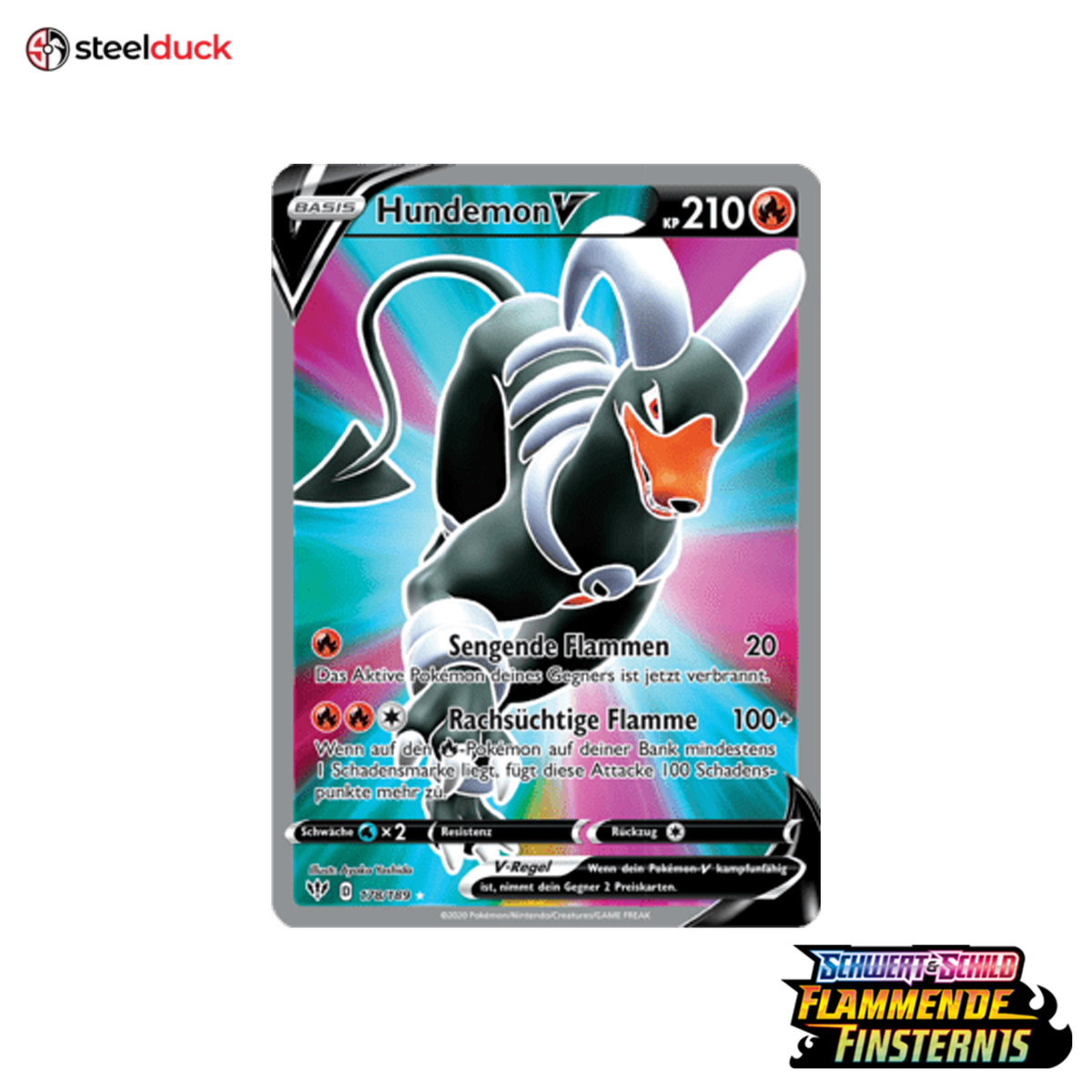 Hundemon V (178/189) Flammende Finsternis - Ultra Rare