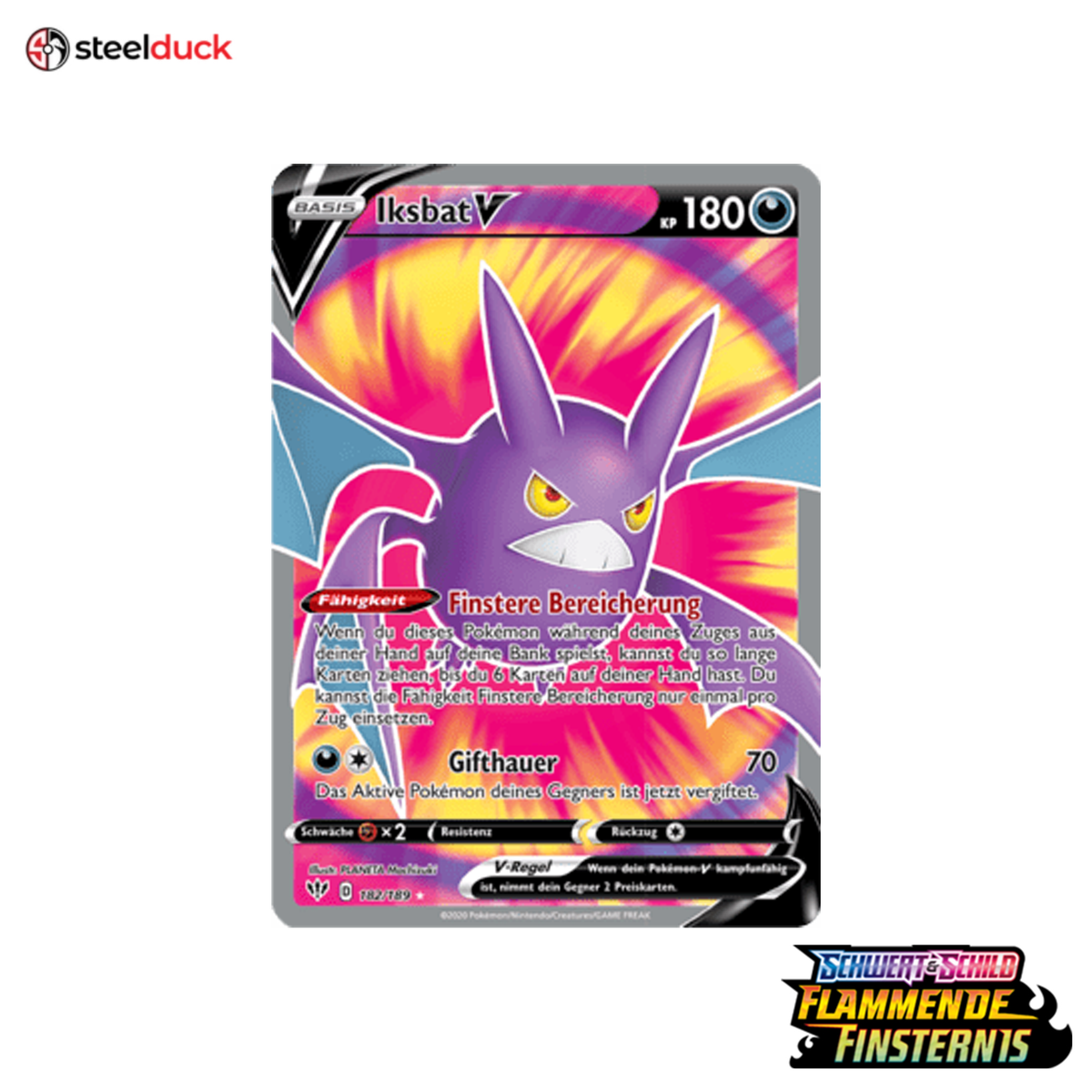 Iksbat V (182/189) Flammende Finsternis - Ultra Rare