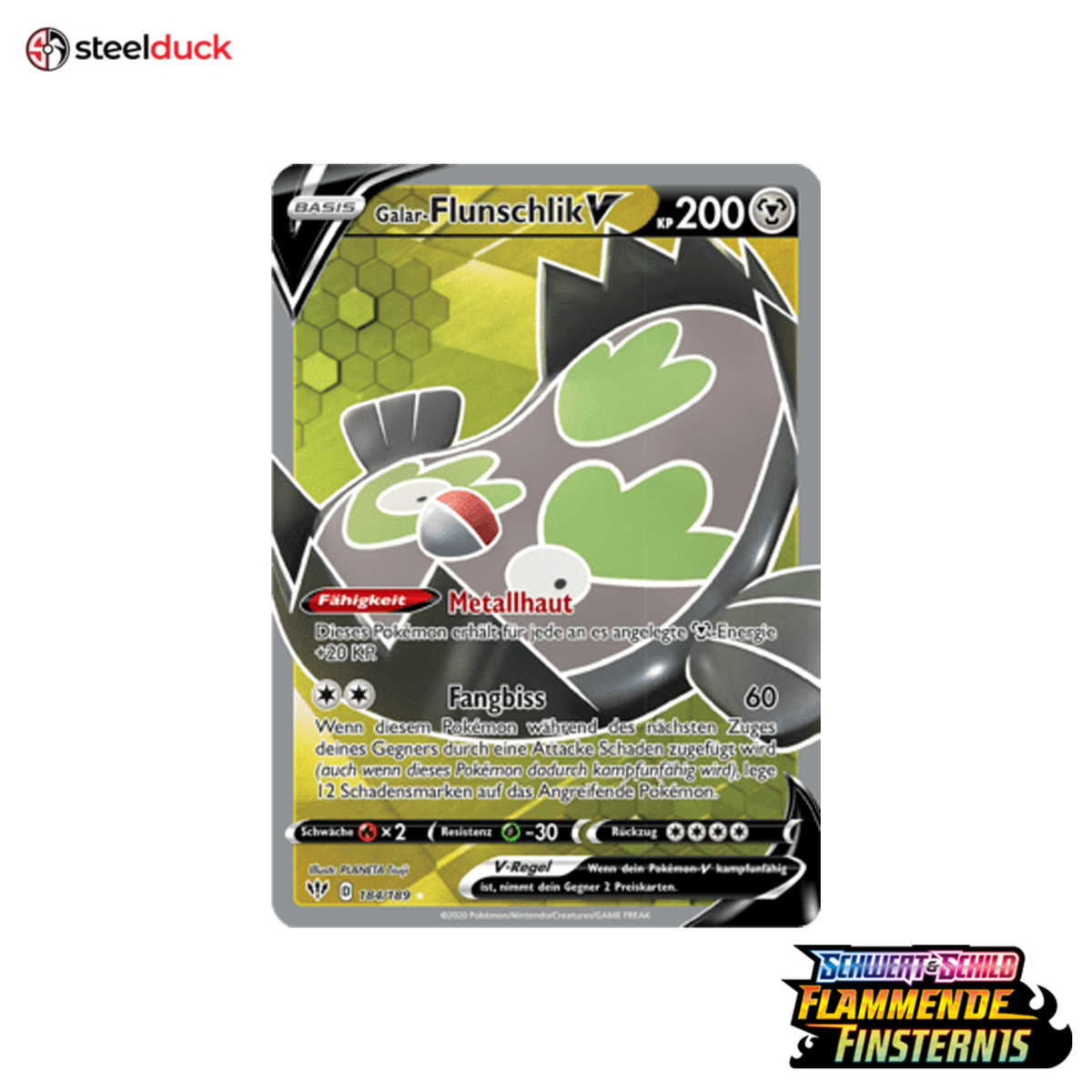 Galar-Flunschlik V (184/189) Flammende Finsternis - Ultra Rare