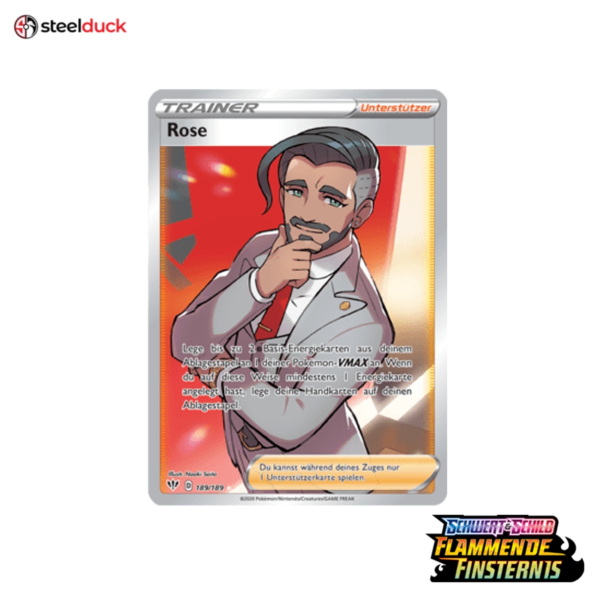 Rose (189/189) Flammende Finsternis - Ultra Rare