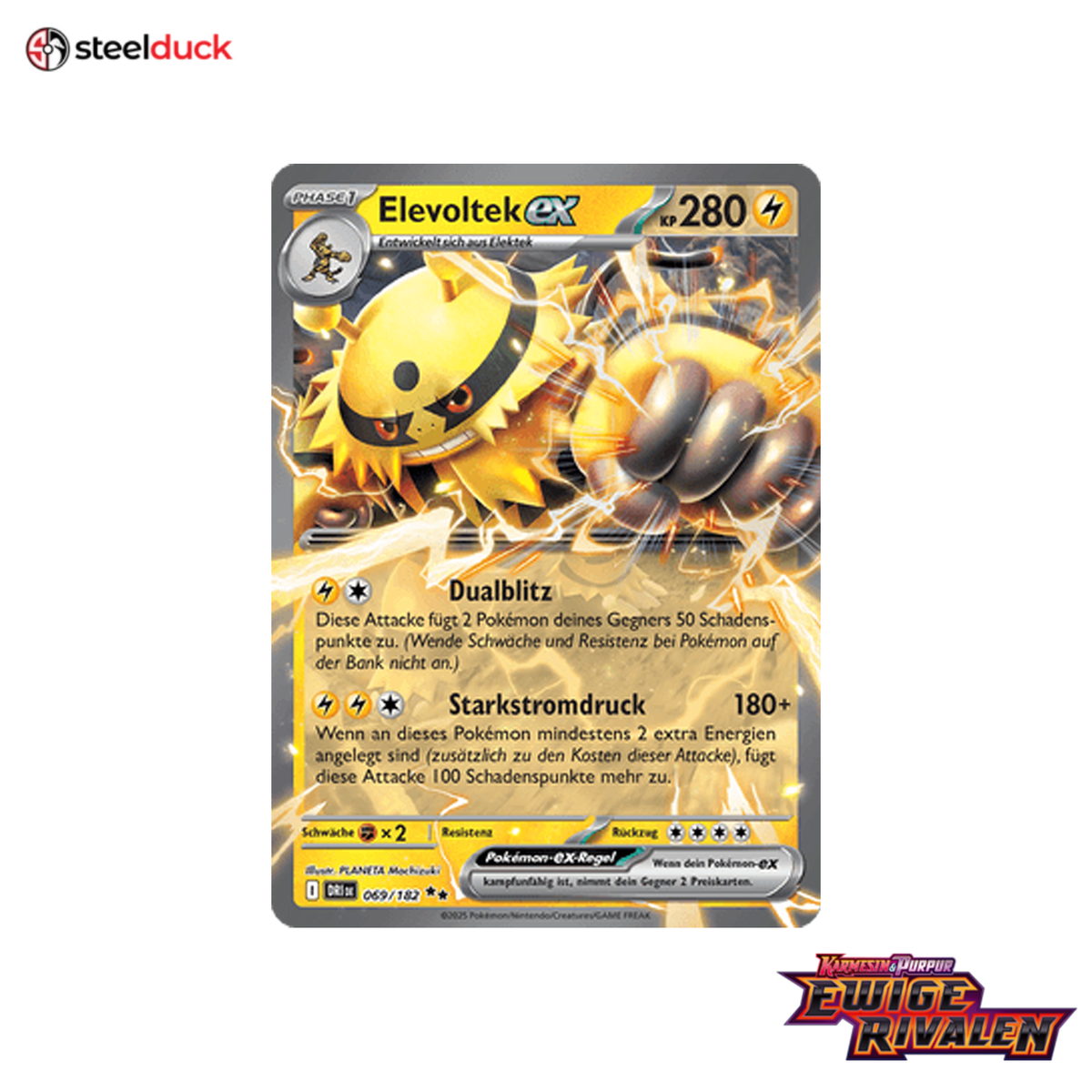 Elevoltek ex (069/182) Ewige Rivalen - Double Rare