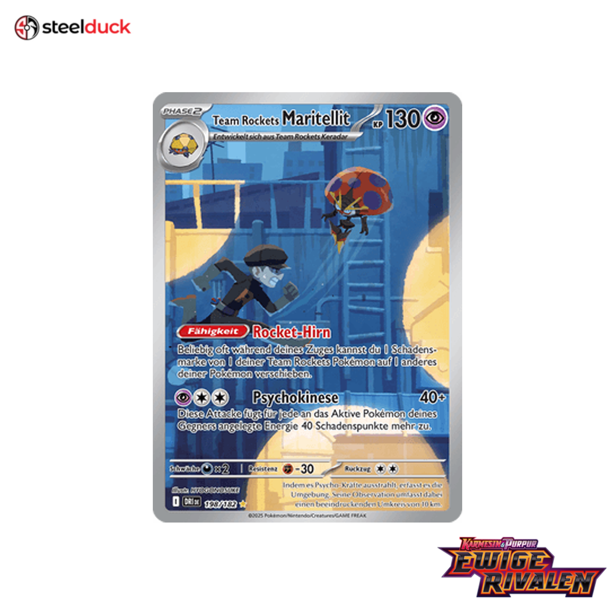 Team Rockets Maritellit (198/182) Ewige Rivalen - Illustration Rare