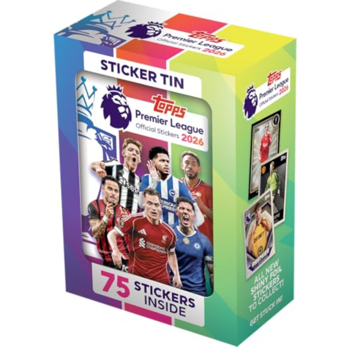 Topps Premiere League 2026 Sticker Tin