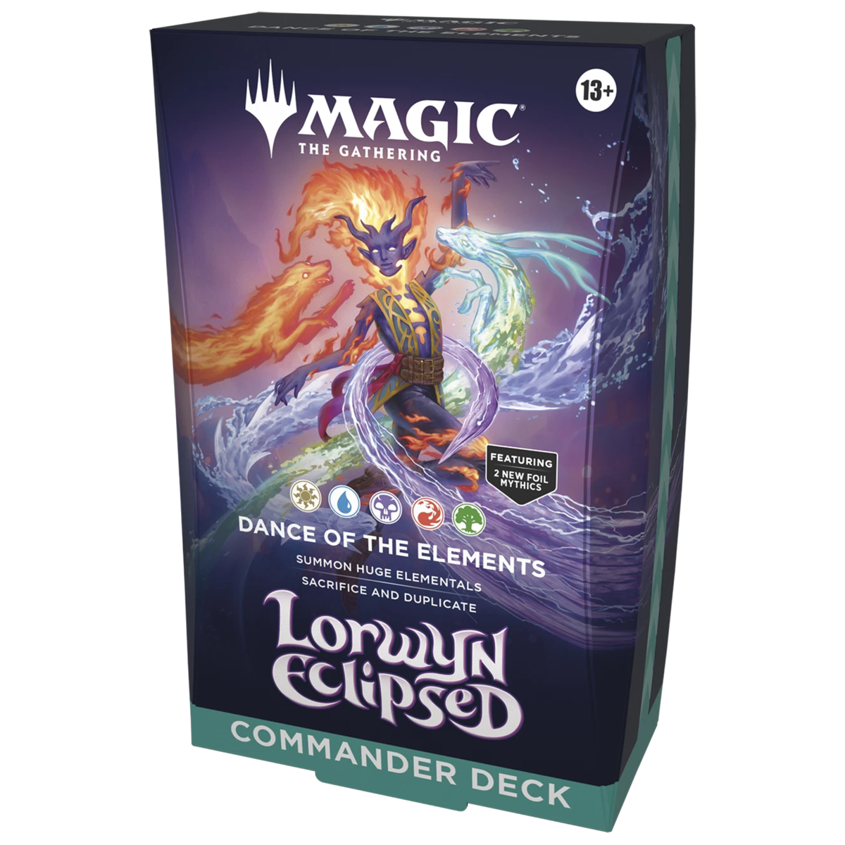 Magic the Gathering - Lorwyn Eclipsed - Dance of the Elements - Commander Deck (Englisch)