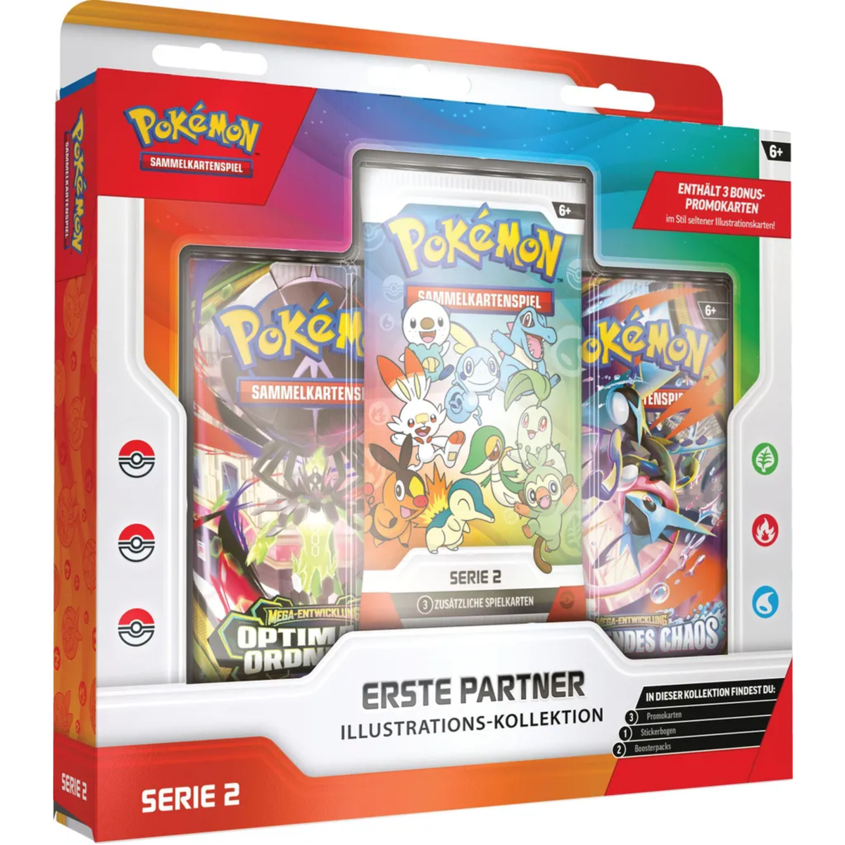 Pokémon - Erste-Partner-Kollektion - Serie 2 - Deutsch
