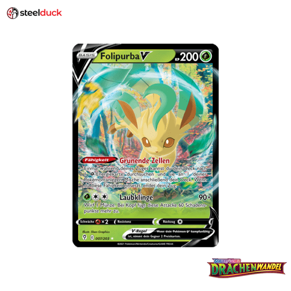 Folipurba V (007/203) Drachenwandel - Holo Rare V