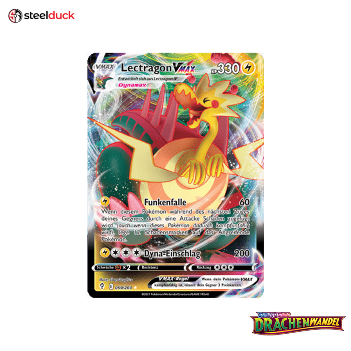 Lectragon VMAX (059/203) Drachenwandel - Holo Rare VMAX