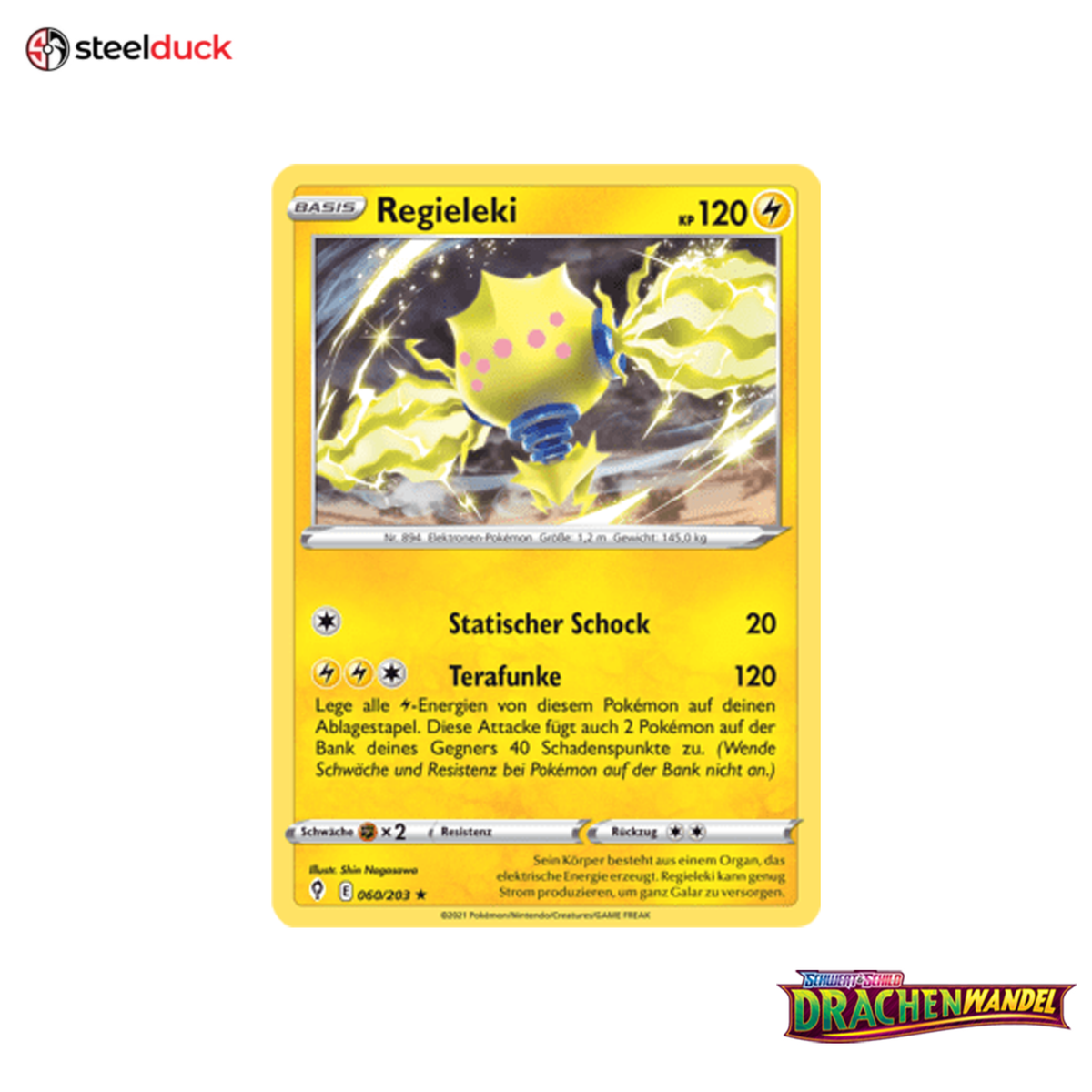 Regieleki (060/203) Drachenwandel - Holo Rare