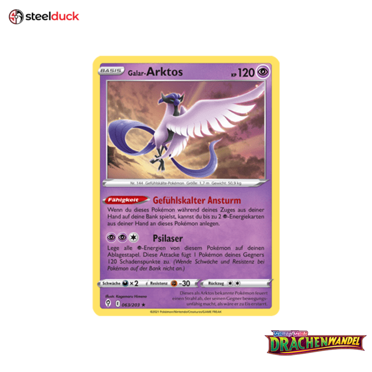 Galar-Arktos (063/203) Drachenwandel - Holo Rare