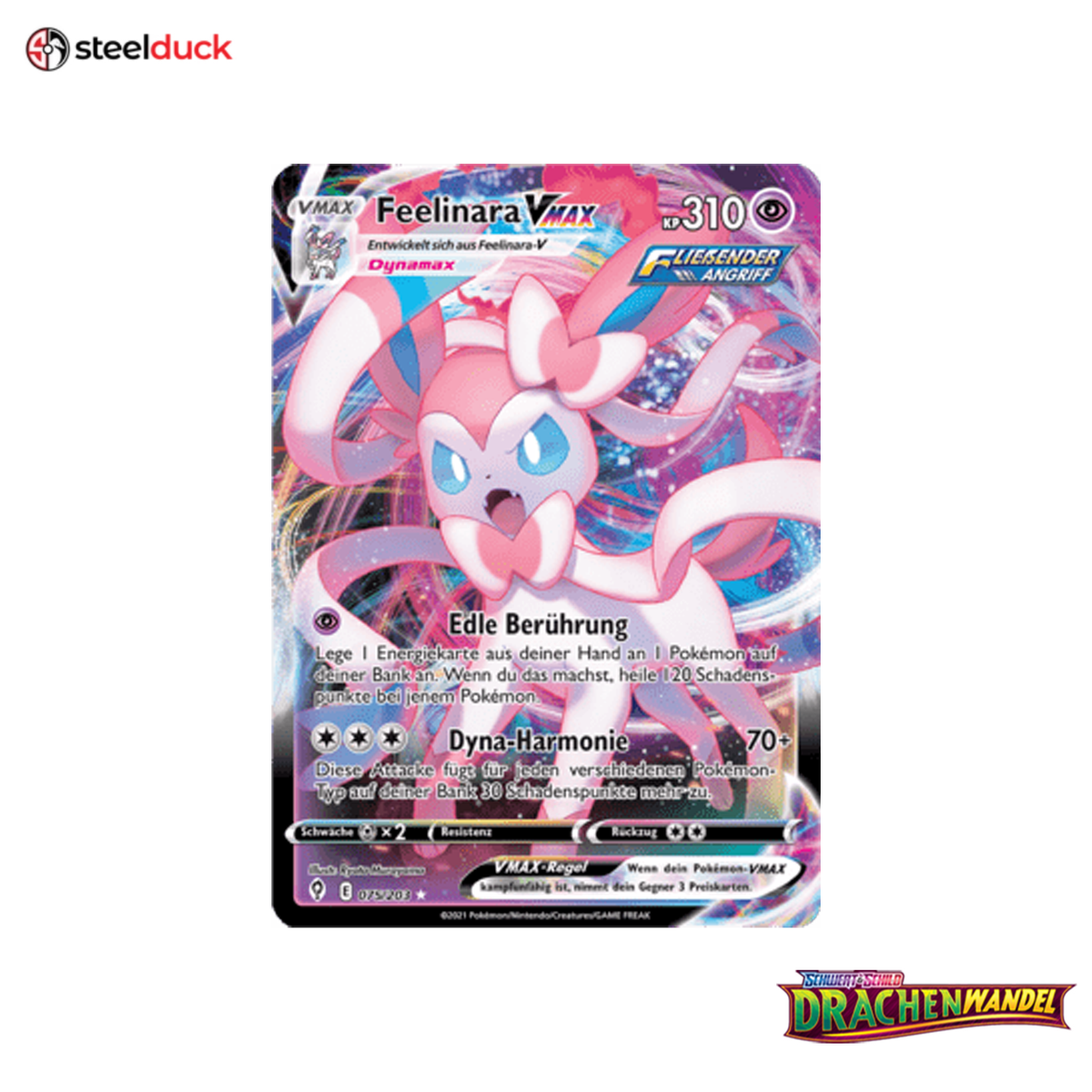 Feelinara VMAX (075/203) Drachenwandel - Holo Rare VMAX