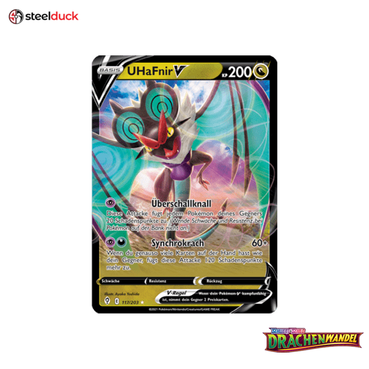 UHaFnir V (117/203) Drachenwandel - Holo Rare V