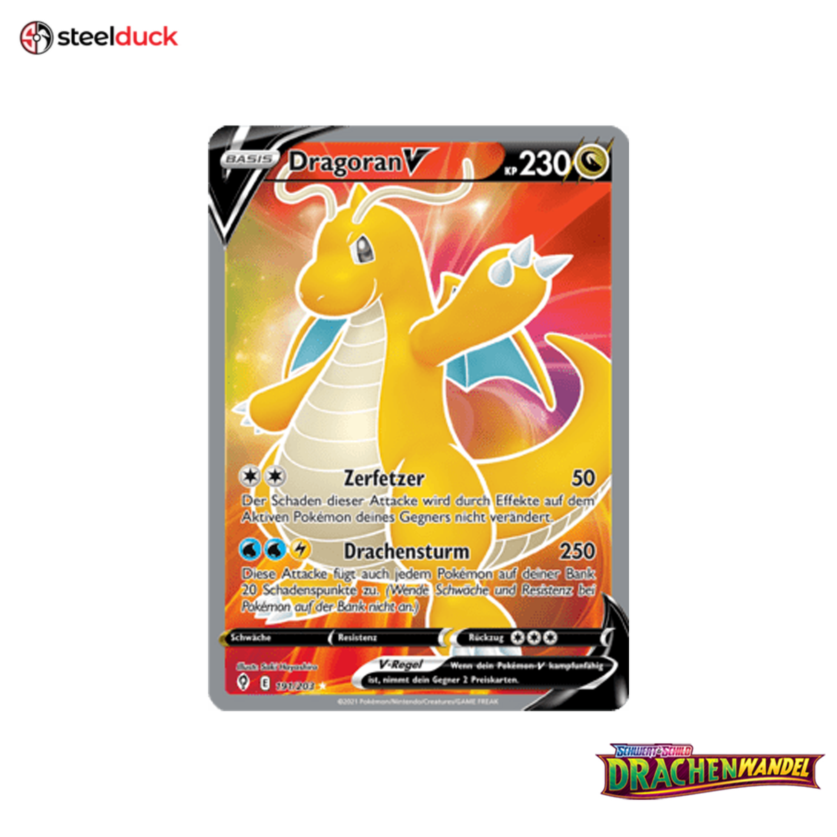 Dragoran V (191/203) Drachenwandel - Ultra Rare