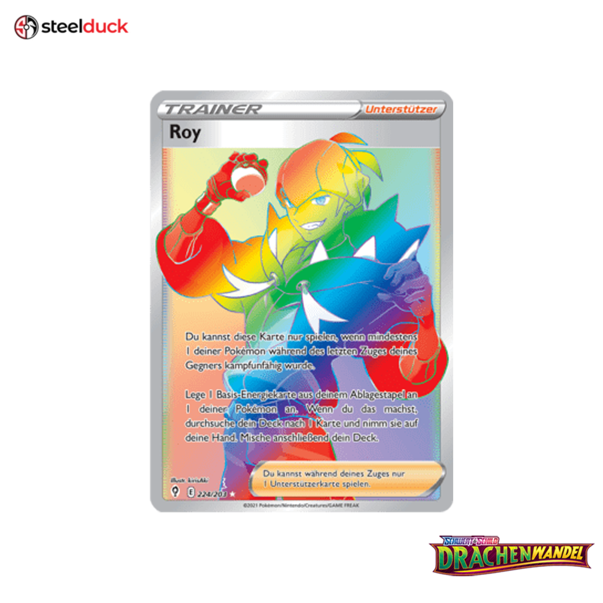 Roy (224/203) Drachenwandel - Rainbow Rare