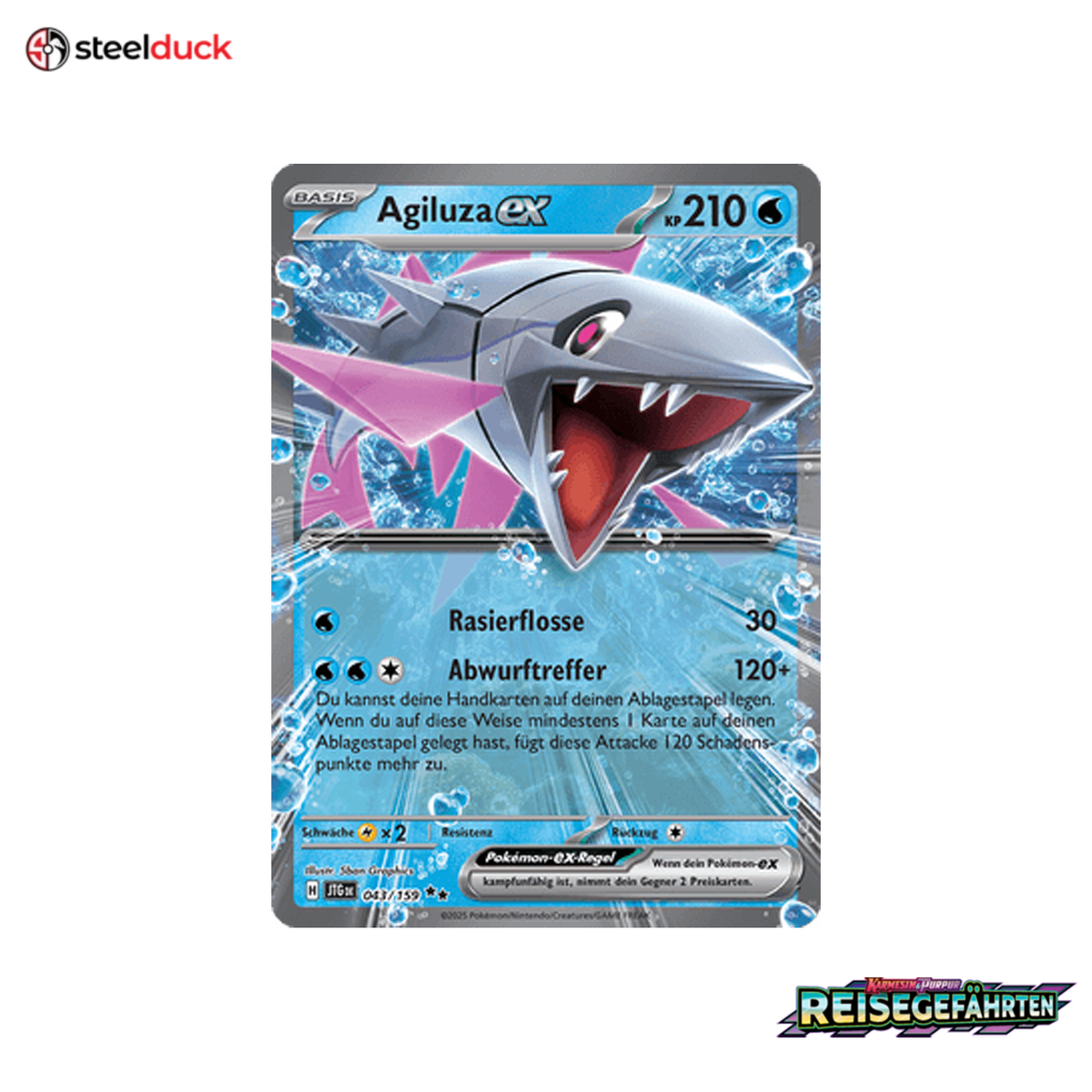 Agiluza ex (043/159) Reisegefährten - Double Rare