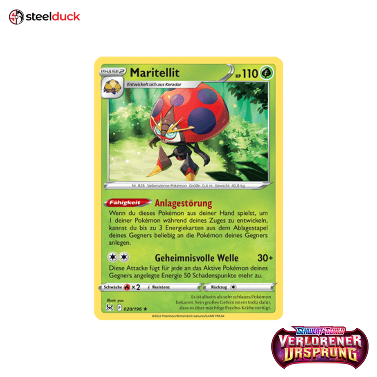 Maritellit (020/196) Verlorener Ursprung - Holo Rare