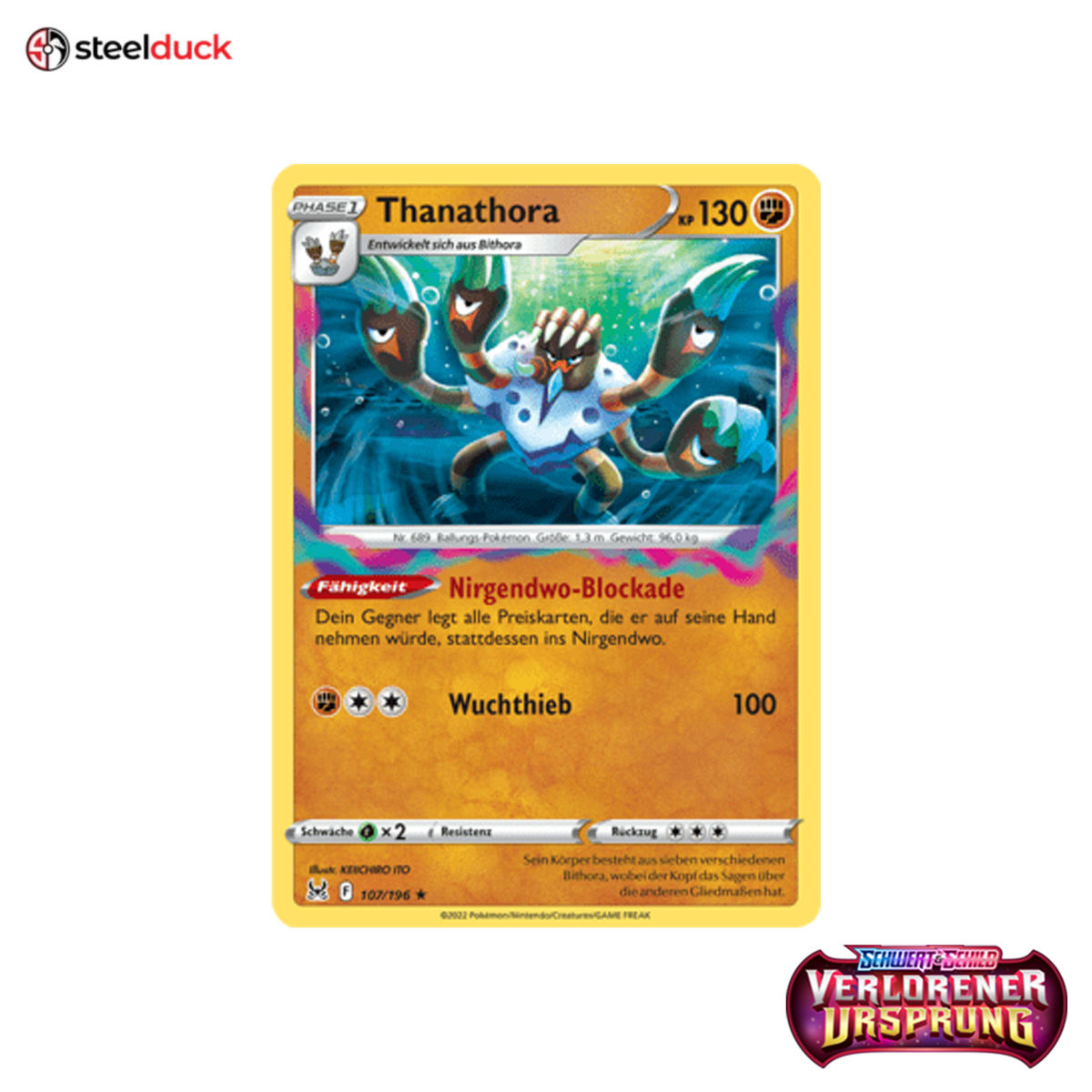 Thanathora (107/196) Verlorener Ursprung - Holo Rare