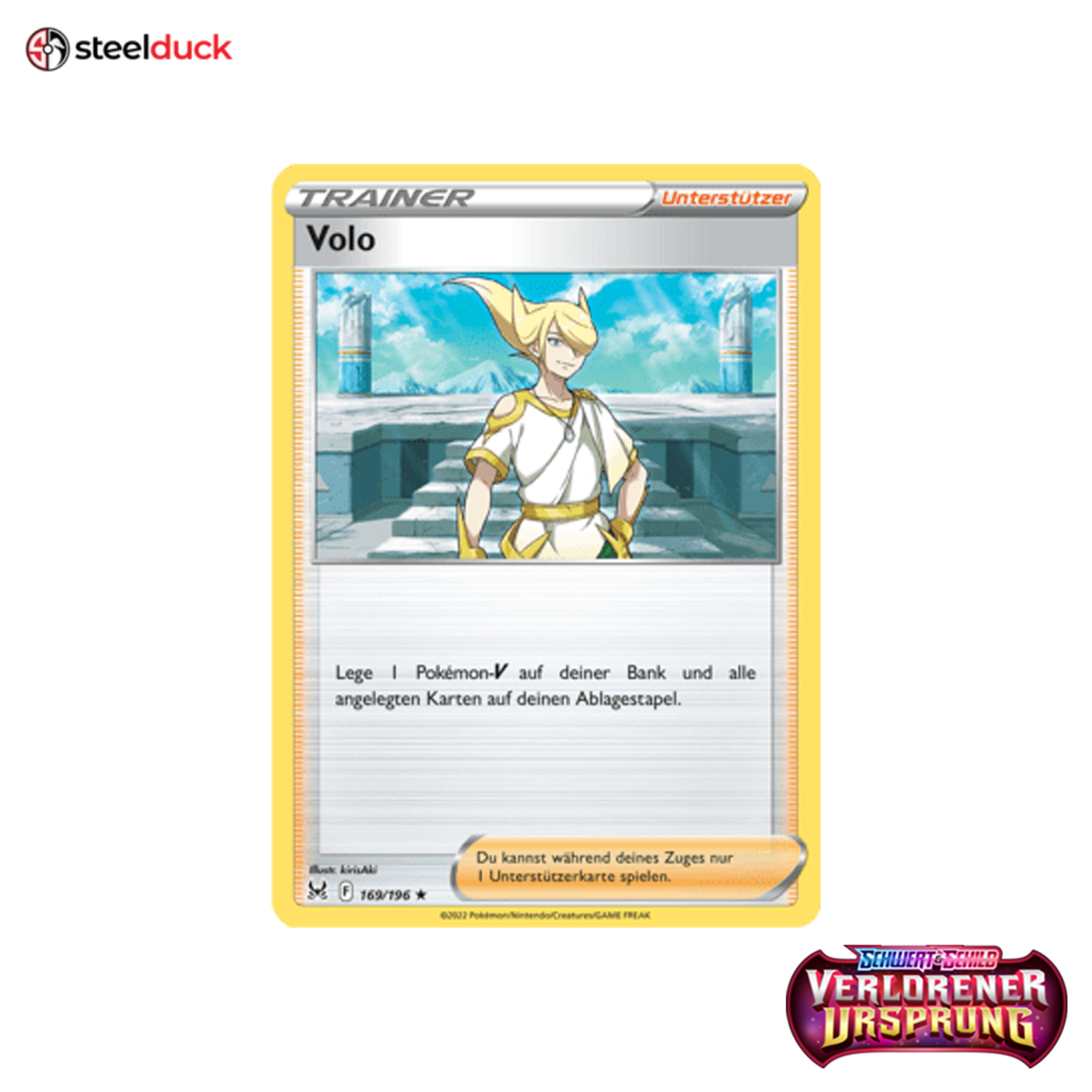 Volo (169/196) Verlorener Ursprung - Holo Rare