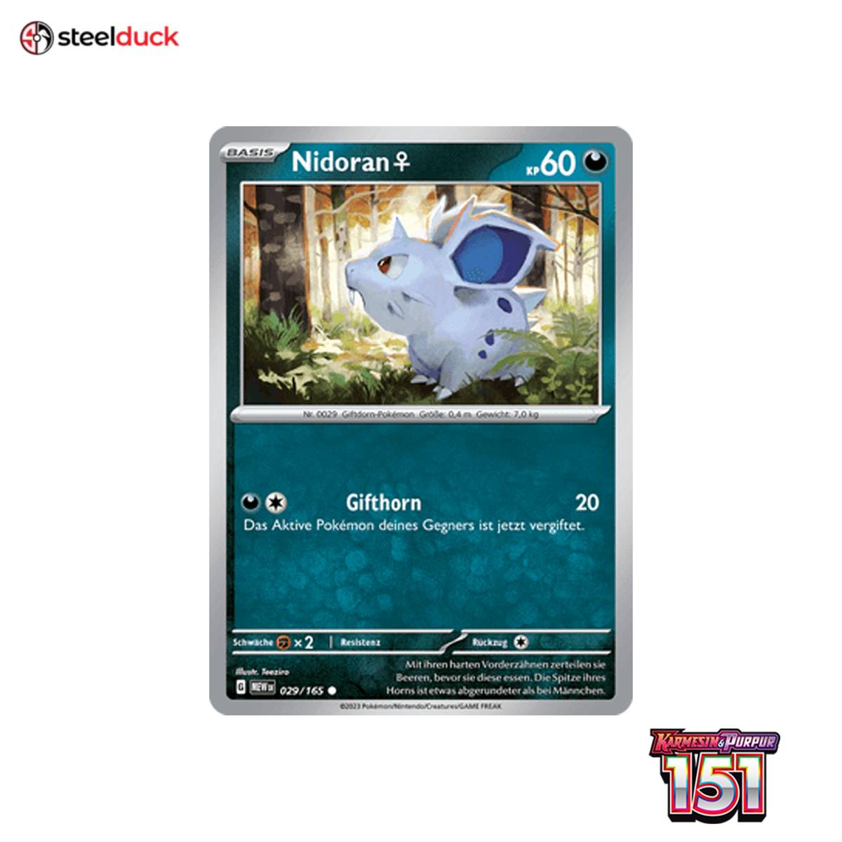 Nidoran? (029/165) 151 - Common
