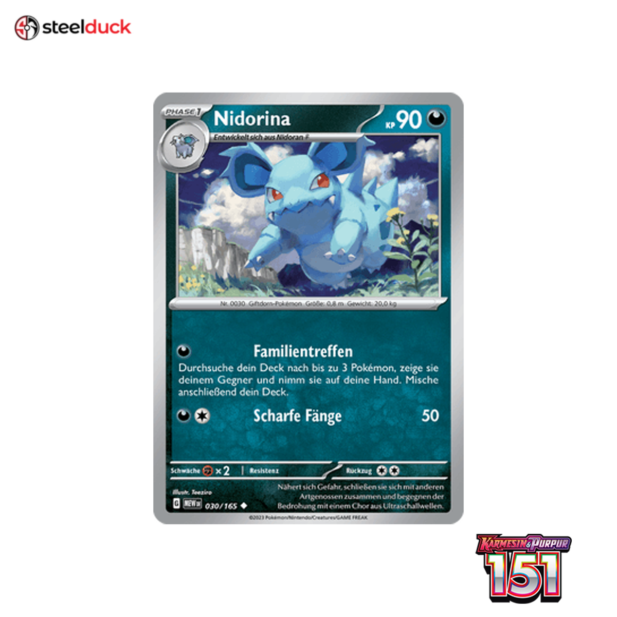 Nidorina (030/165) 151 - Uncommon