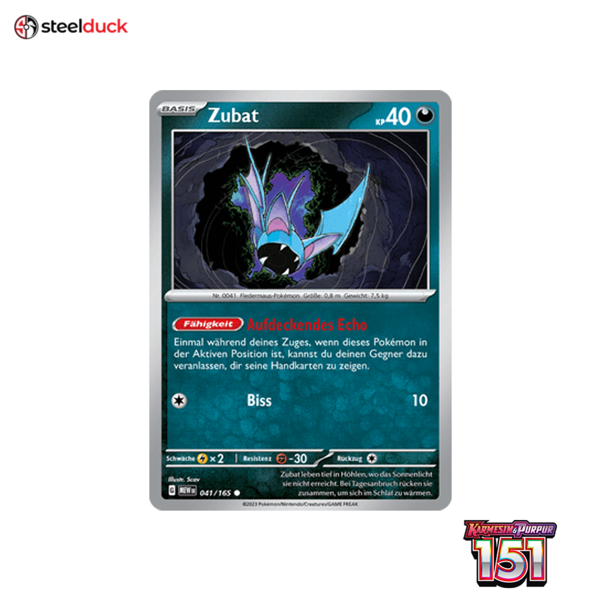Zubat (041/165) 151 - Common