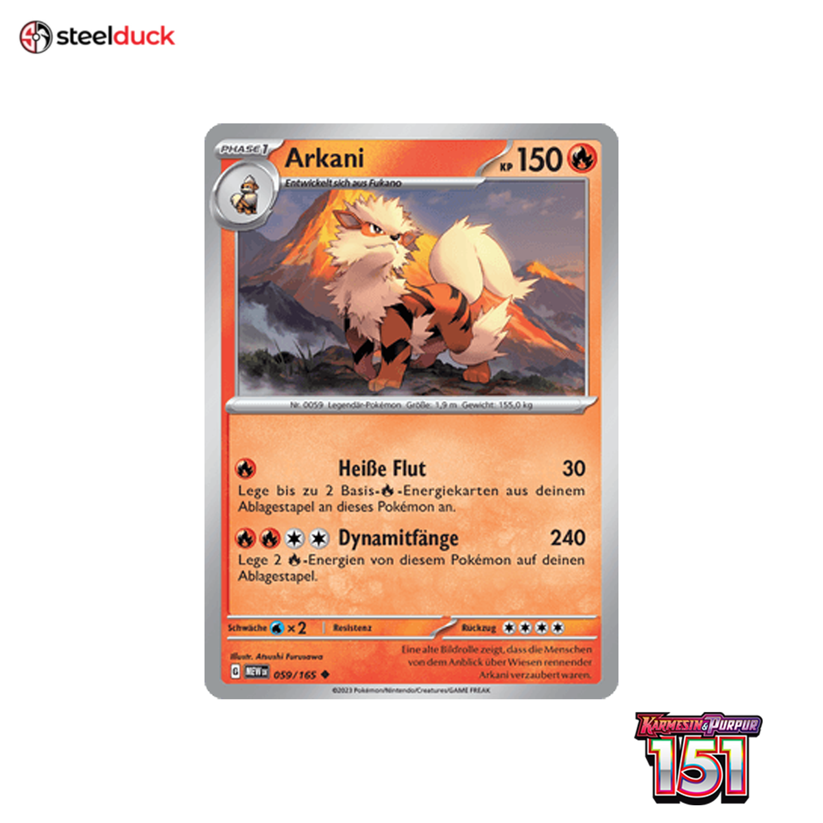 Arkani (059/165) 151 - Uncommon