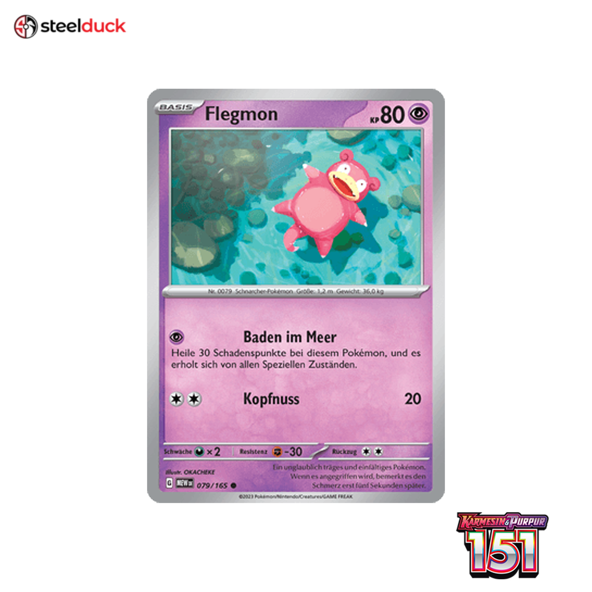 Flegmon (079/165) 151 - Common
