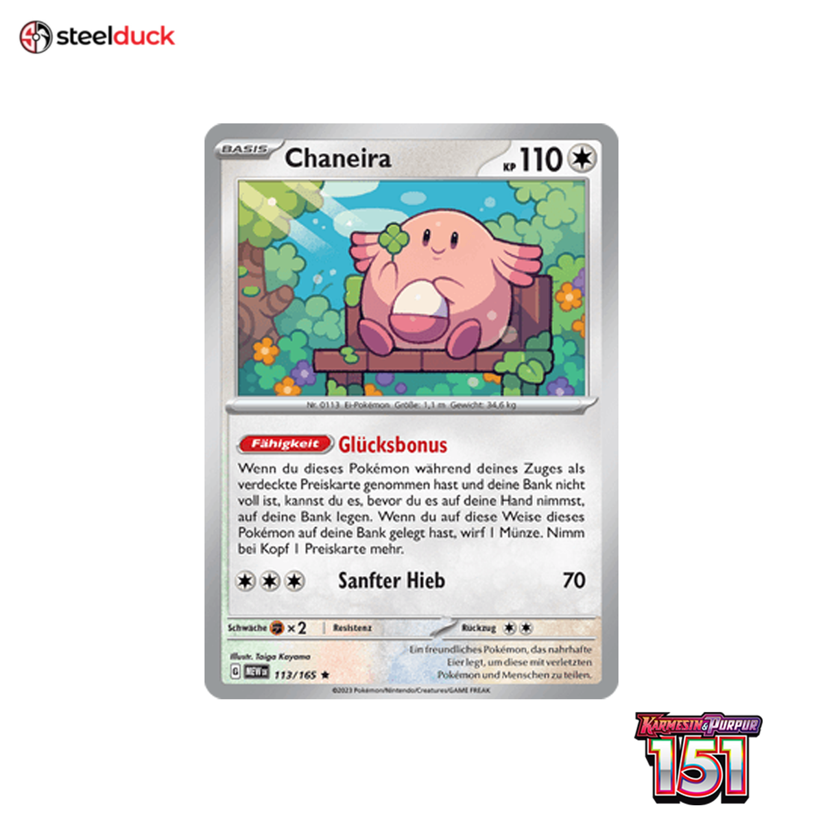 Chaneira (113/165) 151 - Rare