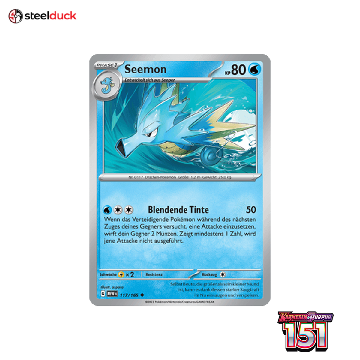 Seemon (117/165) 151 - Uncommon