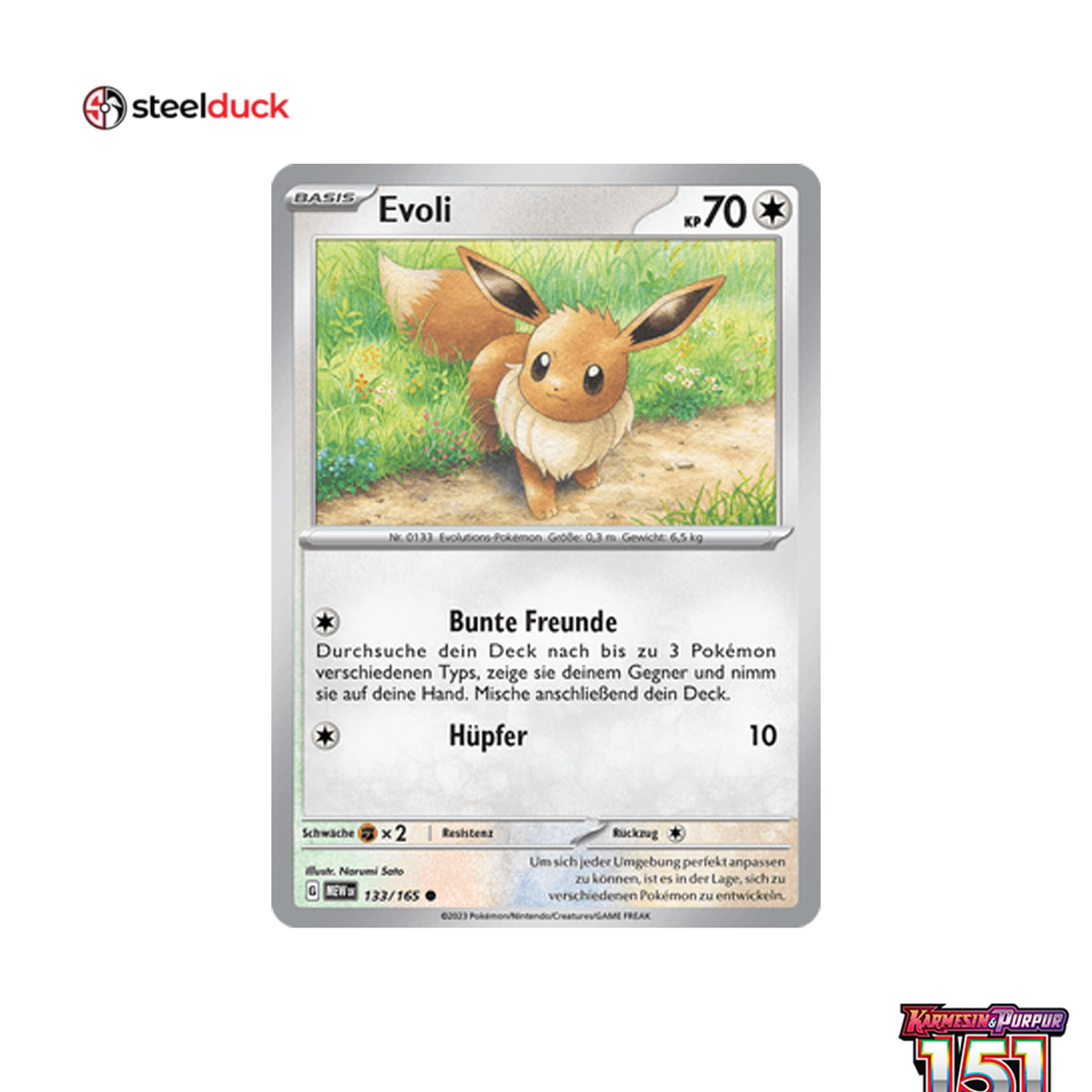 Evoli (133/165) 151 - Common