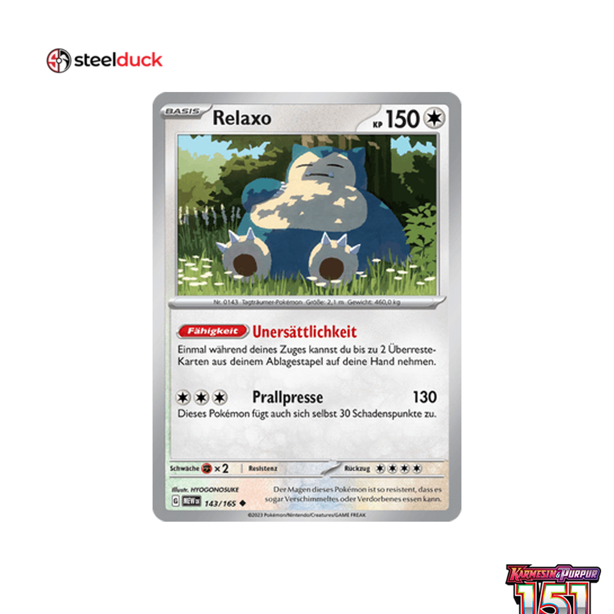 Relaxo (143/165) 151 - Uncommon