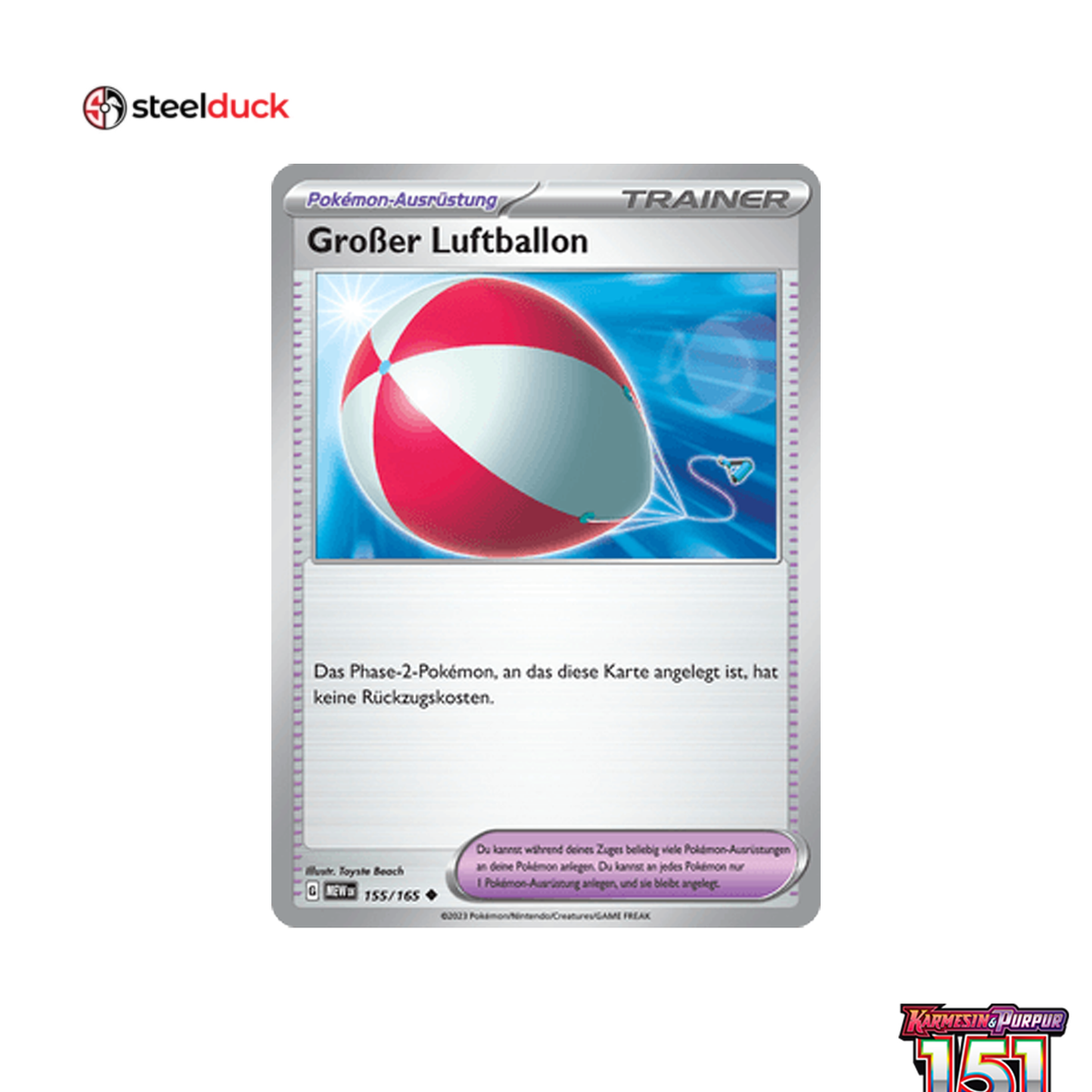 Großer Luftballon (155/165) 151 - Uncommon
