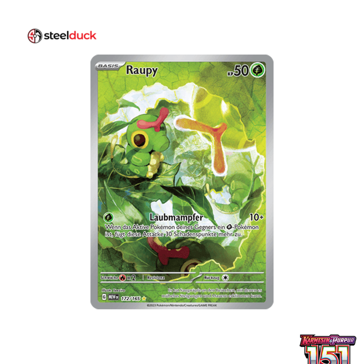 Raupy (172/165) 151 - Illustration Rare