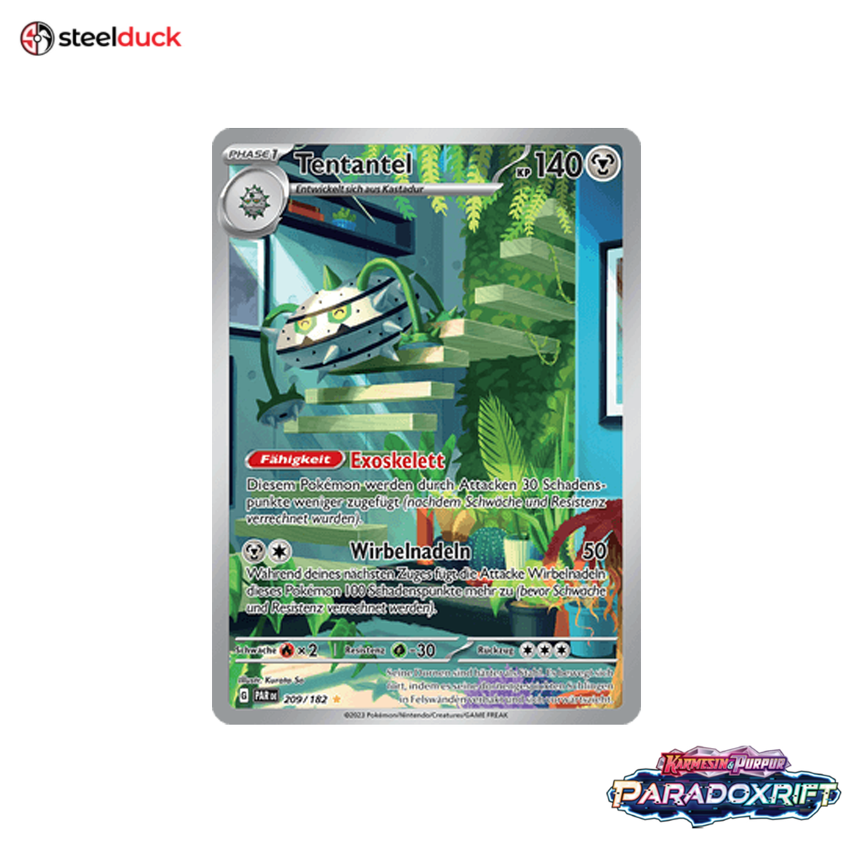 Tentantel (209/182) Paradoxrift - Illustration Rare