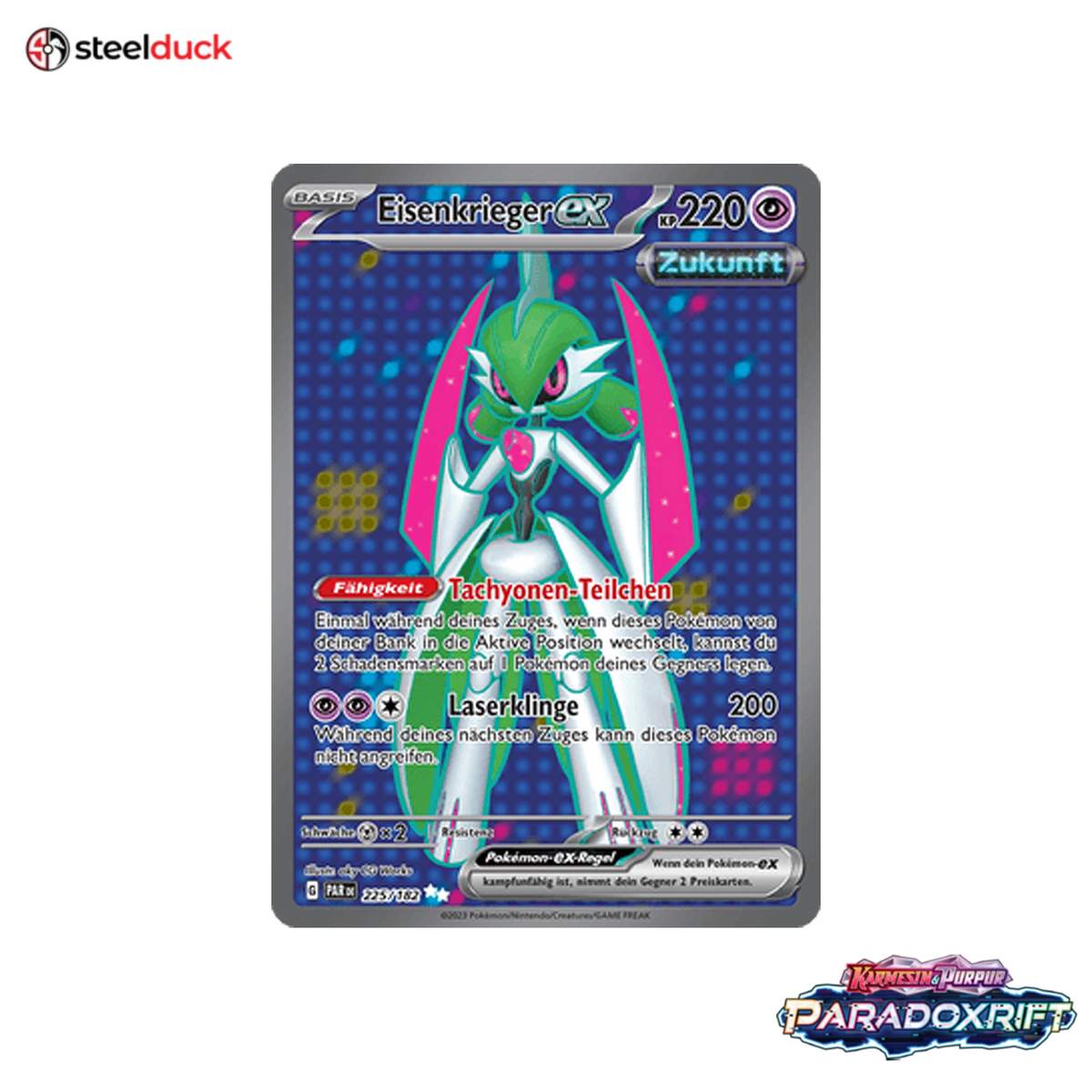 Eisenkrieger ex (225/182) Paradoxrift - Ultra Rare
