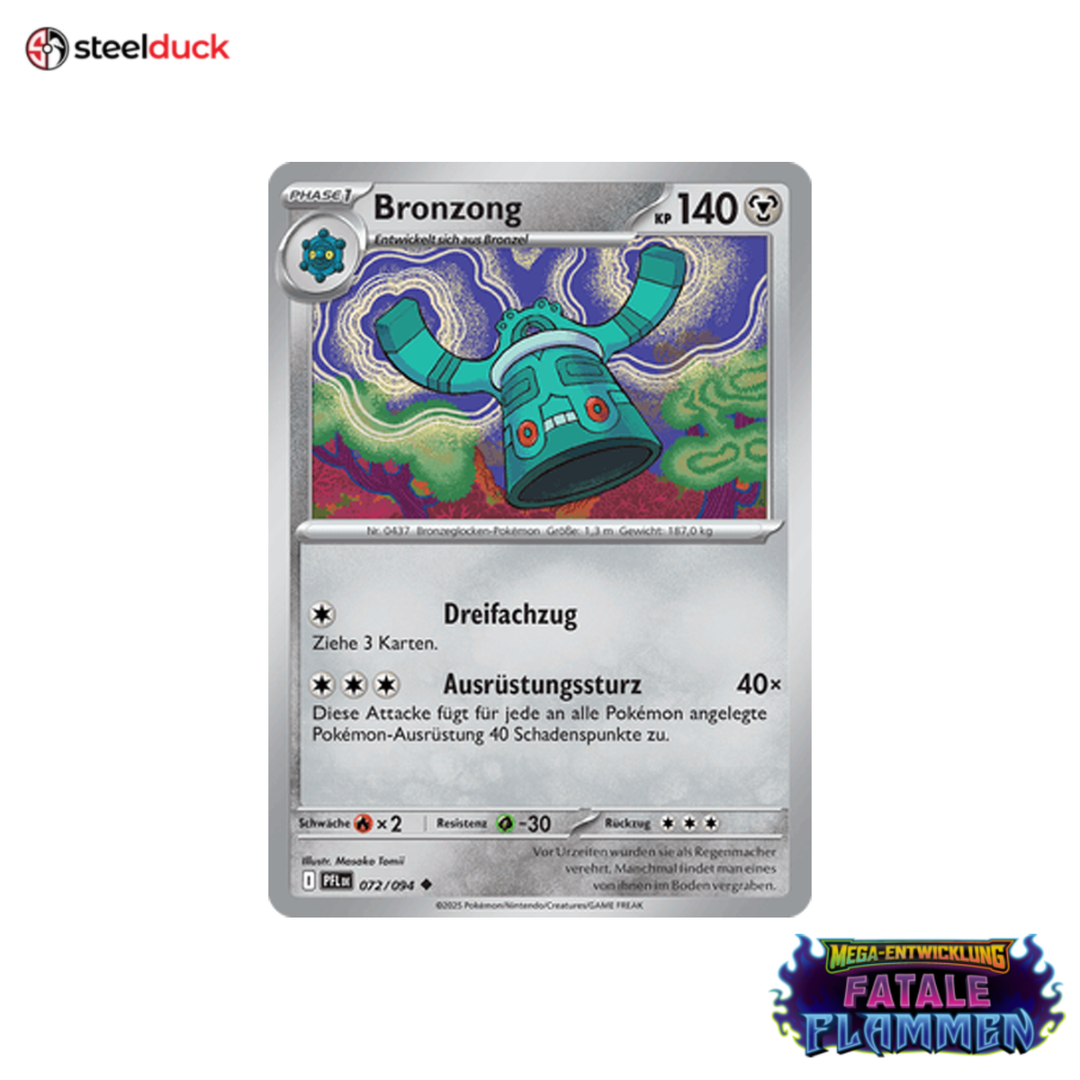 Bronzong (072/094) Fatale Flammen - Uncommon