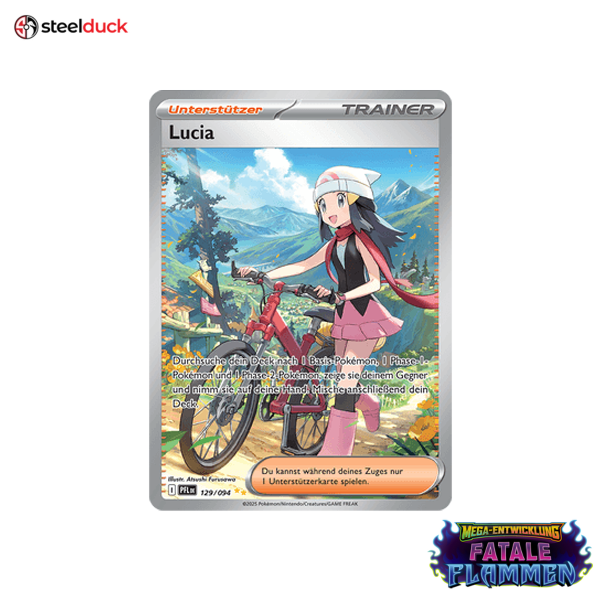 Lucia (129/094) Fatale Flammen - Special Illustration Rare